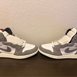 Air Jordan 1 Retro High OG  Black/fire red-white